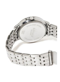 Royale women Stone Studded Analog Watch RE076F - 32 mm - Silver  - Image 2