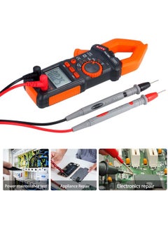 NJTY Digital Clamp Meter Black/Orange/Grey 19x7.1x3cm  - Image 5