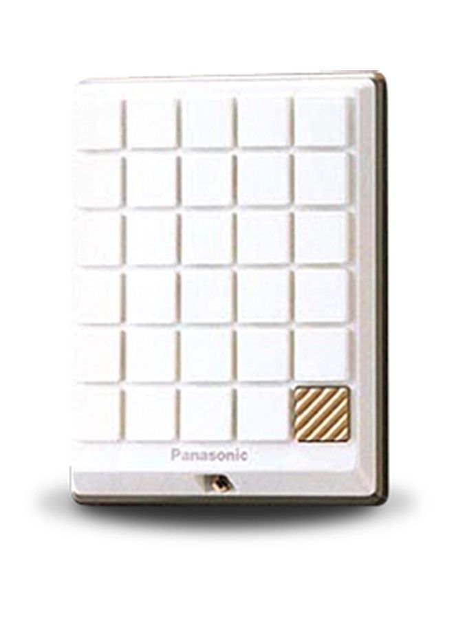 Panasonic - Door Phone Intercom White 14x11x5cm - Image 1