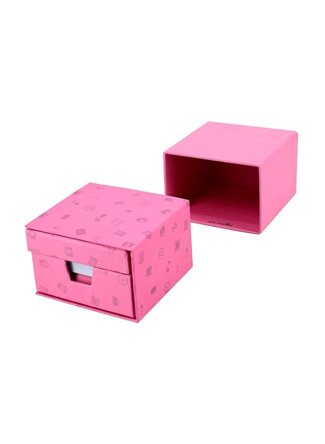 Cube Box Desk Organizer Set وردي