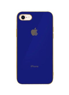 HICOOL Protective Back Cover For Apple iPhone 7/8 Blue/Gold  - Image 2