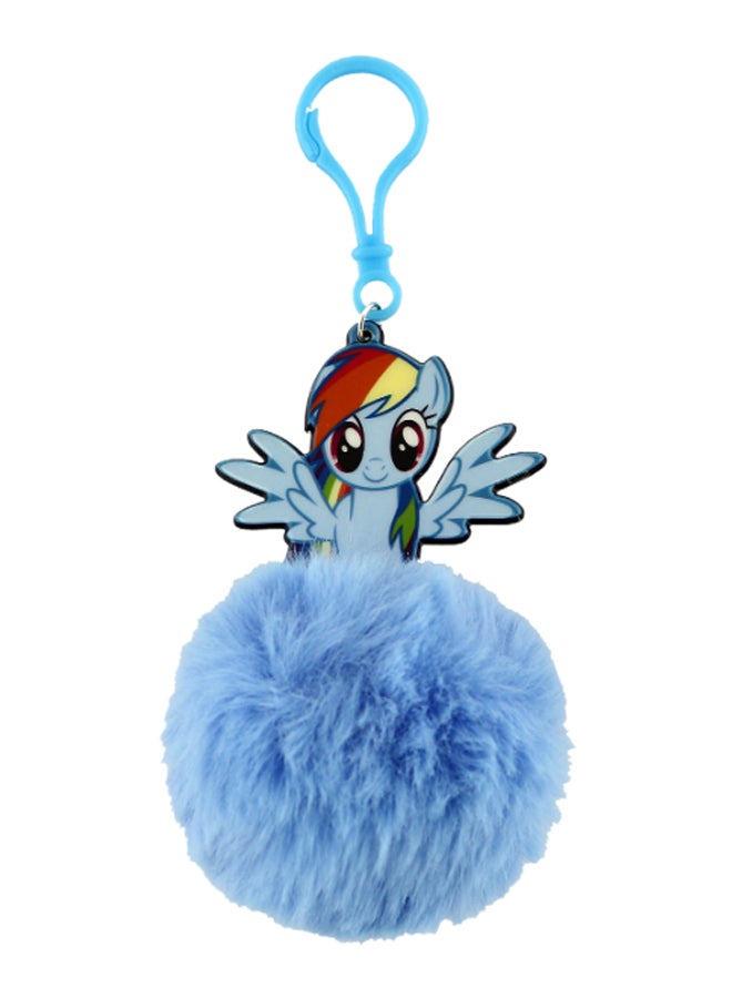 HASBRO - GAMING My Little Pony Pom Pom Key Ring Blue/Brown/Yellow - Image 1