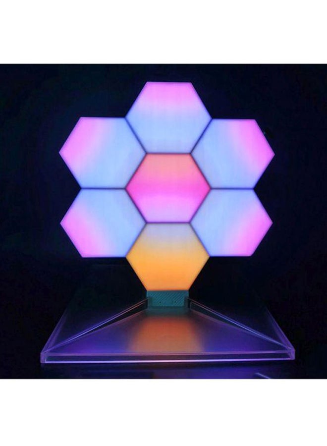 COLOLIGHT Plus WiFi Smart LED Light Kit 7 Blocks & Base Pink/Blue 5.2x3.5x1.3inch