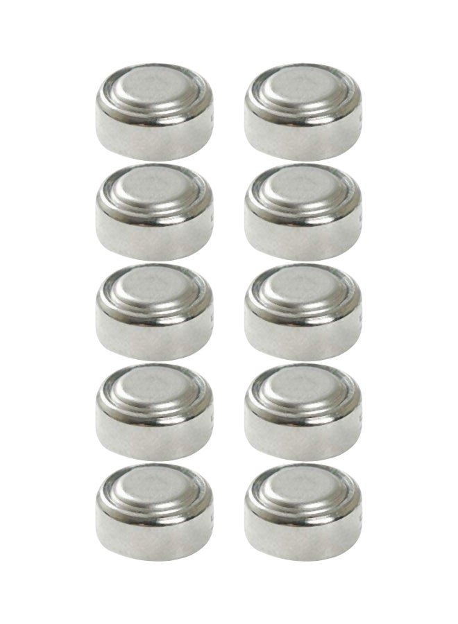 PKCELL - 10-Piece AG13 LR44 Battery Alkaline Button Batteries 1.5V - Image 1