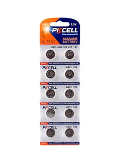 10-Piece AG13 LR44 Battery Alkaline Button Batteries 1.5V