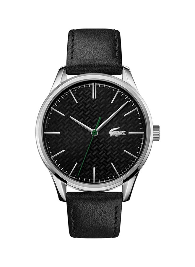 LACOSTE - Men's Vienna Leather Analog Wrist Watch 2011047 - Image 1
