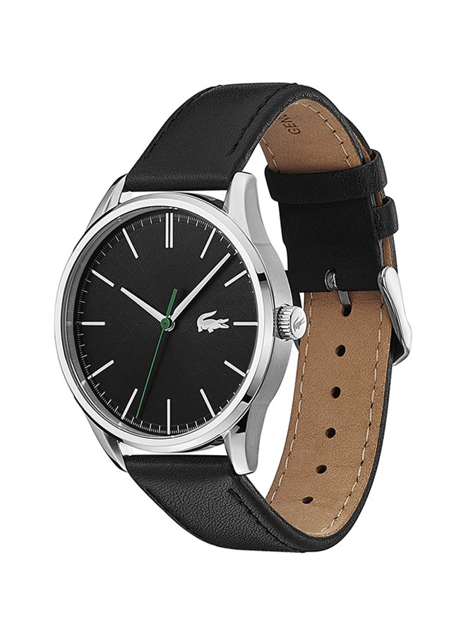 LACOSTE - Men's Vienna Leather Analog Wrist Watch 2011047 - Image 1