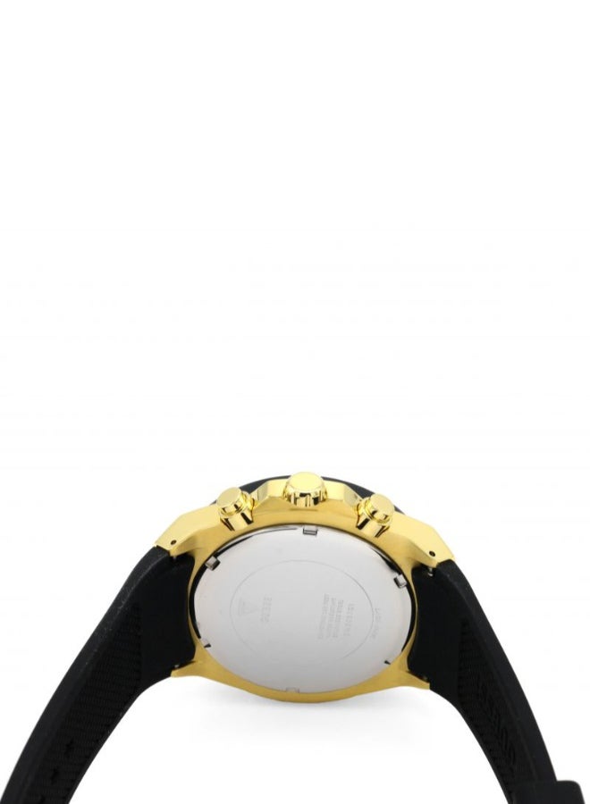 GUESS Men's Silicone Chronograph Wrist Watch GW0057G1 - 46 mm - Black - Image 5