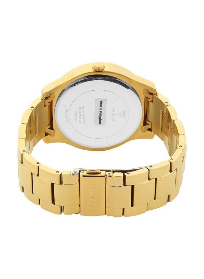 جس ساعة يد بعقارب وسوار من الإستانلس ستيل طراز GW0020L2 - قياس 42 مم - لون ذهبي للنساء - Image 2