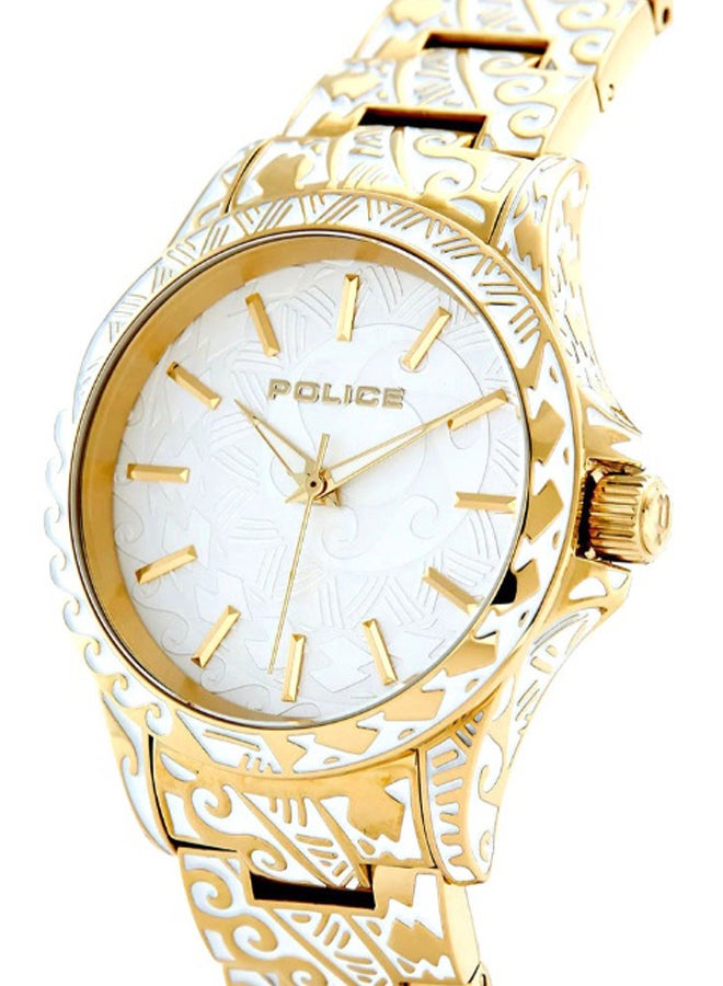 POLICE Women's Metal Analog Wrist Watch P 15688JSG-D04M - Image 3
