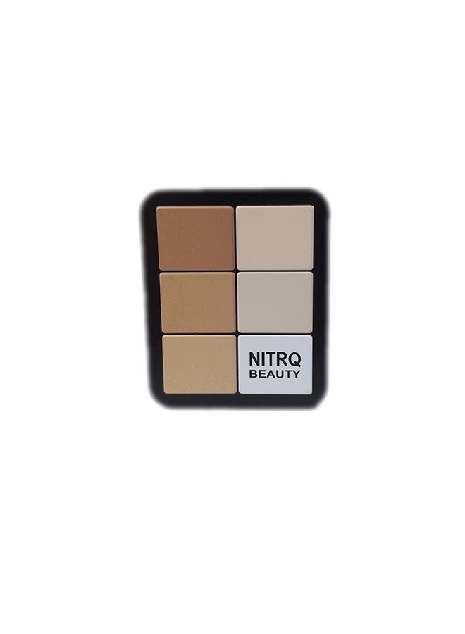 Nitrq Beauty 12-Colour Professional Contour Palette Multicolour - Image 2