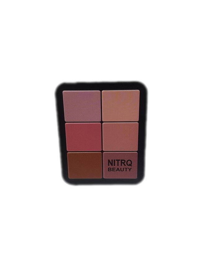 12-Colour Professional Blusher Palette Multicolour - v1598587002/N39861256A_3