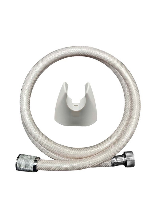 Hand Shower With Hose White  - Image 3