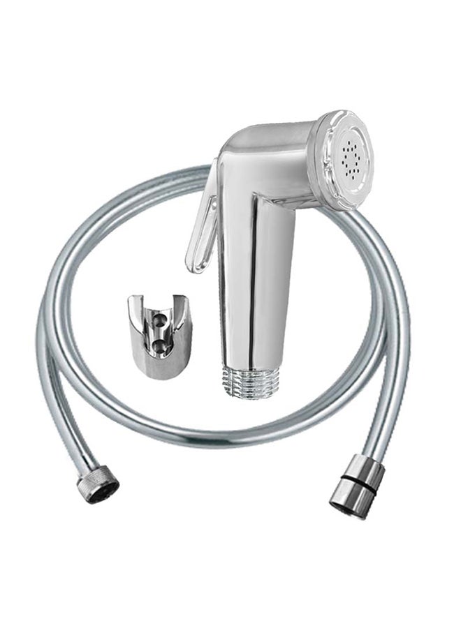 Hand Shower With Hose Silver - Image 5
