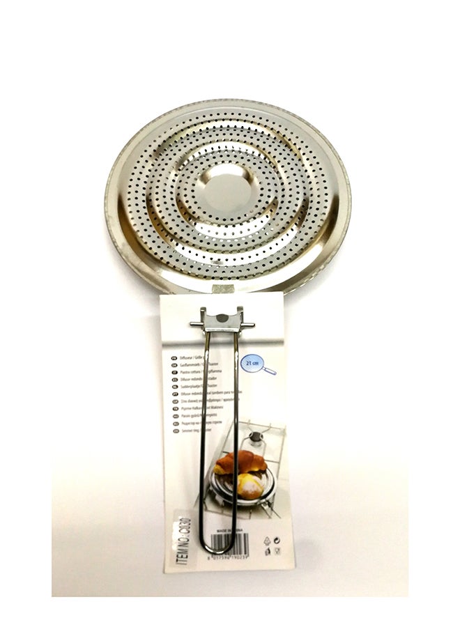 Steel Simmer Ring Heat Diffuser Steel 21cm  - Image 3
