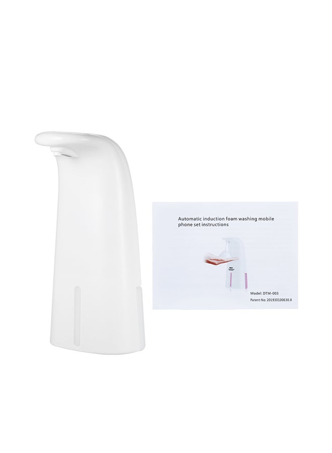 Automatic Foaming Soap Dispenser White 20.50x9.00x10.50cm - Image 2