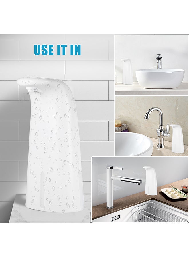 Automatic Foaming Soap Dispenser White 20.50x9.00x10.50cm - Image 3