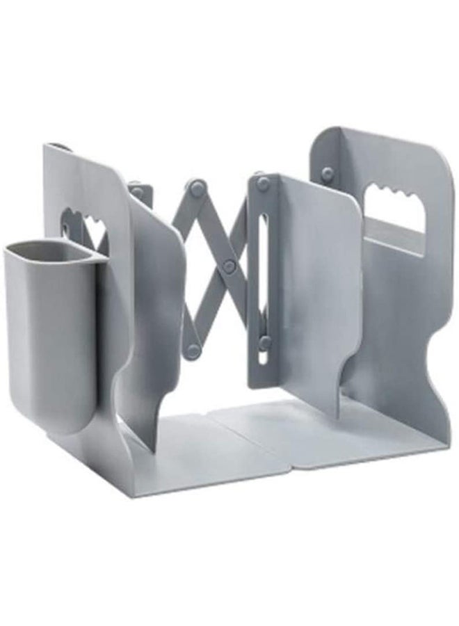 Adjustable Bookends Grey - Image 1