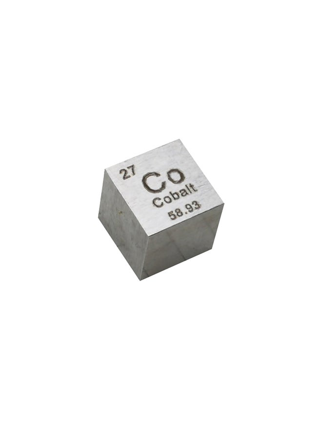 Simple Substance Metal Cube Element Silver