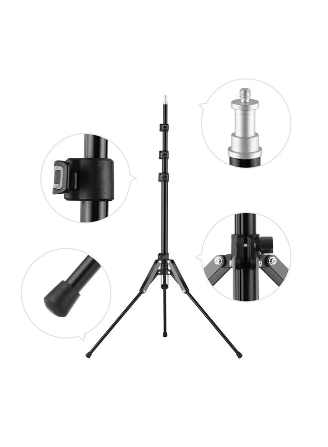 LED Ring Light Black - Image 3