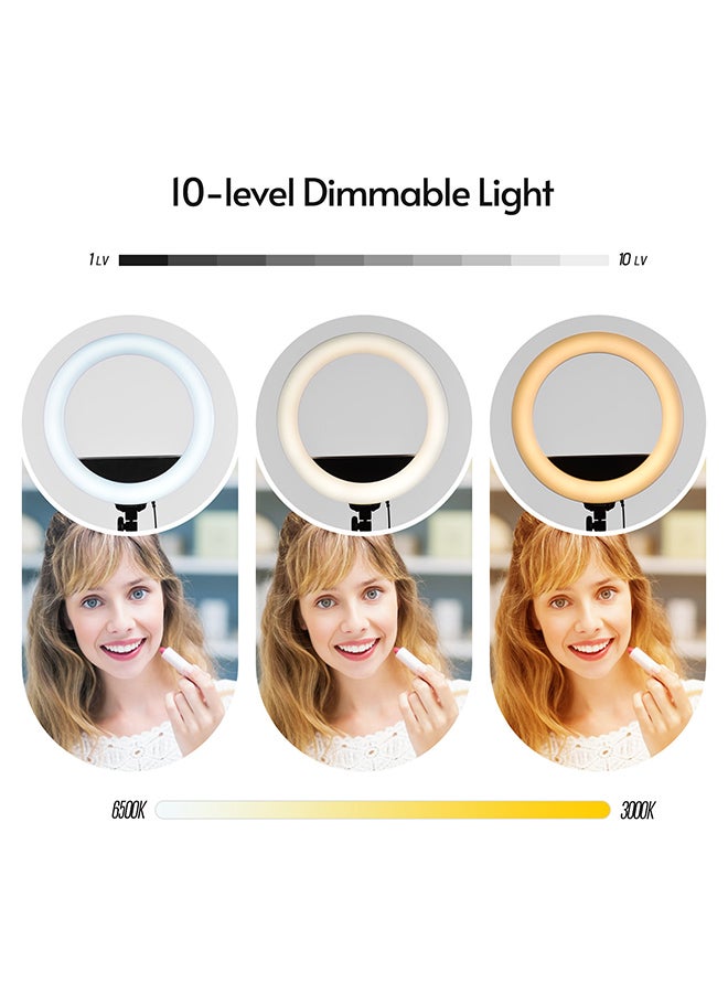 LED Ring Light Black - Image 5