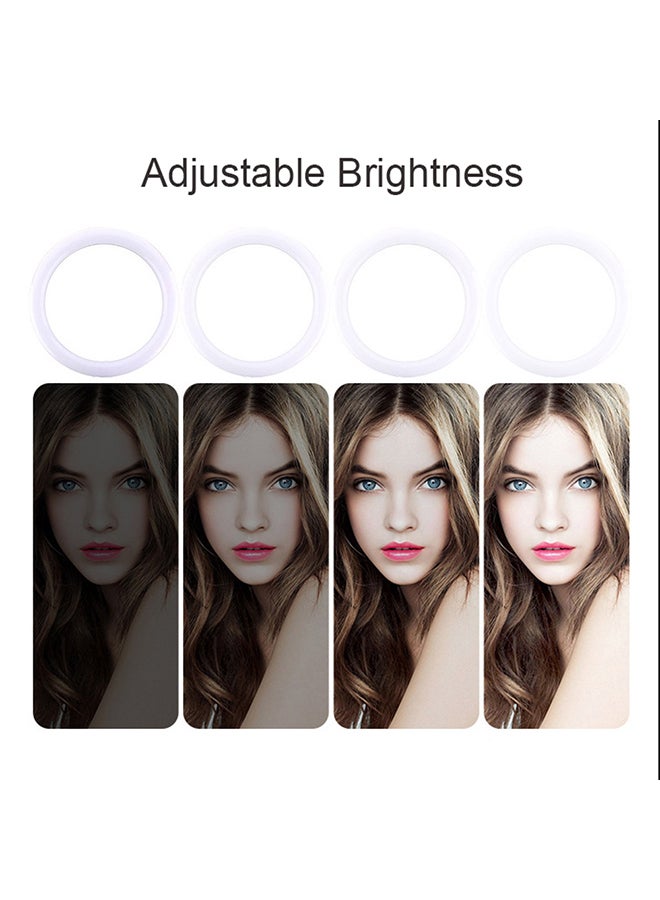 مصباح حلقي بإضاءة LED أزرق/أحمر/أصفر - Image 2