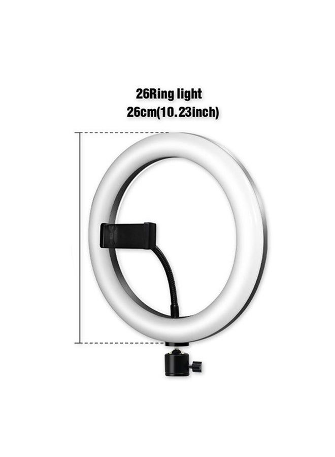 مصباح حلقي بإضاءة LED أزرق/أحمر/أصفر - Image 4