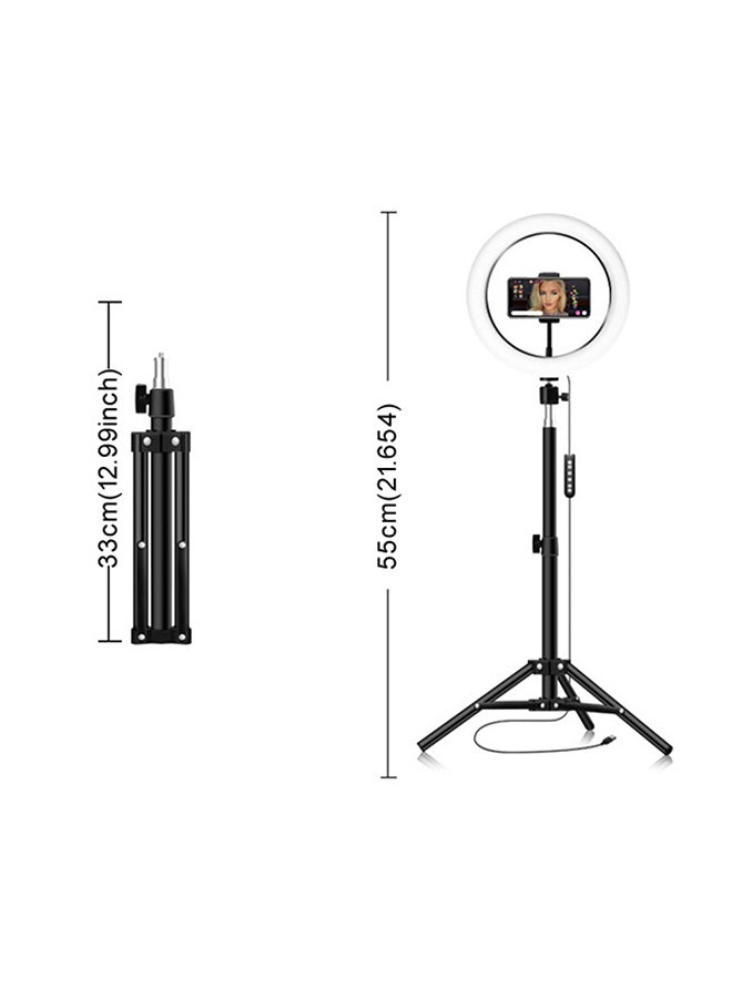 LED Ring Light Black - Image 3
