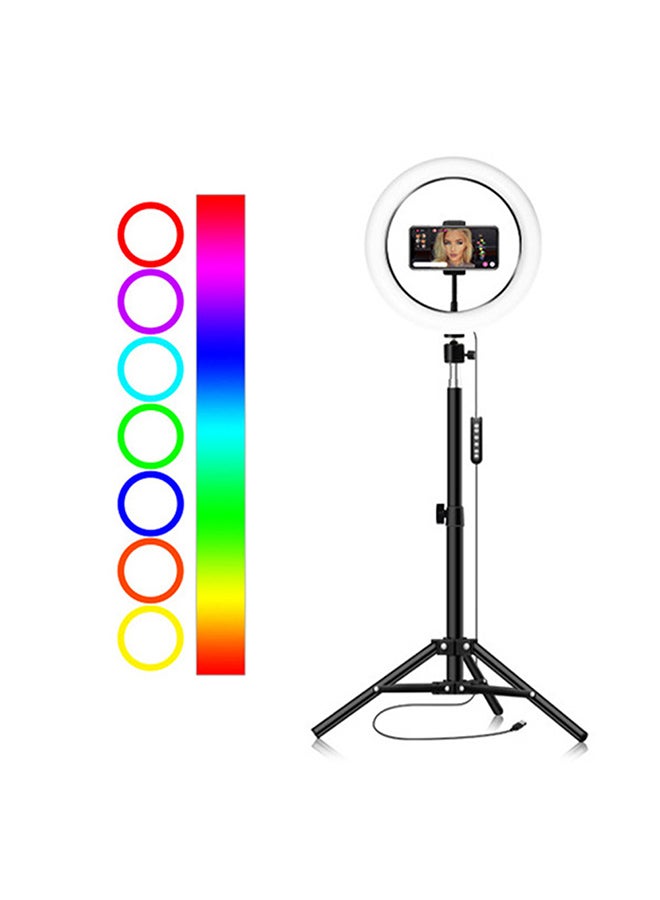 LED Ring Light Black - Image 1