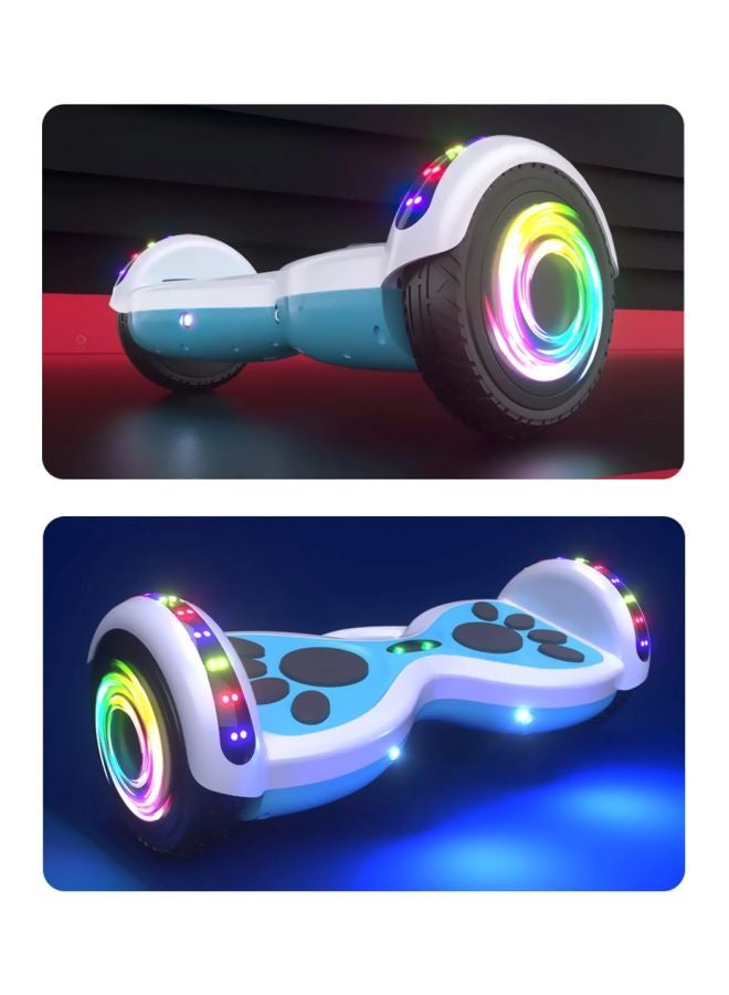 كول باي سكوتر هوفر بورد ذكي أزرق 60x22x20سم - Image 4