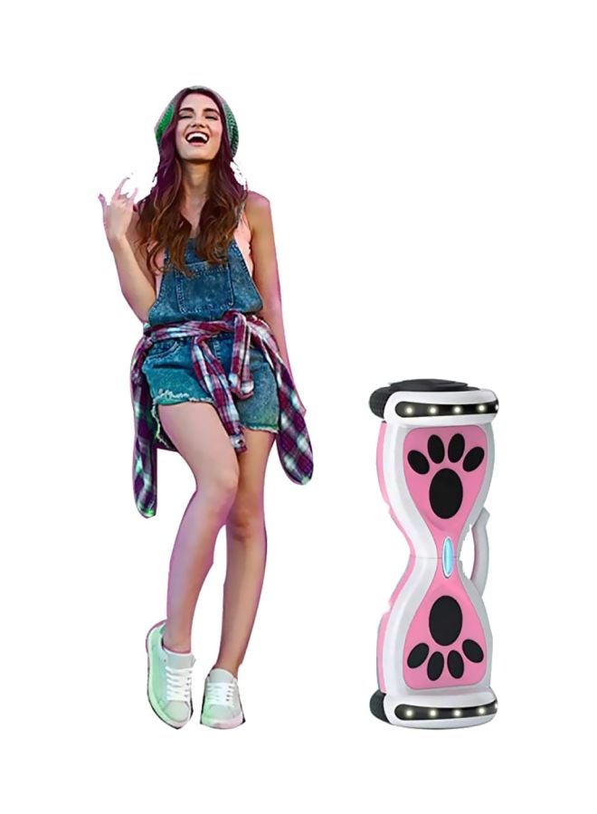 كول باي سكوتر هوفر بورد ذكي وردي 60x22x20سم - Image 3