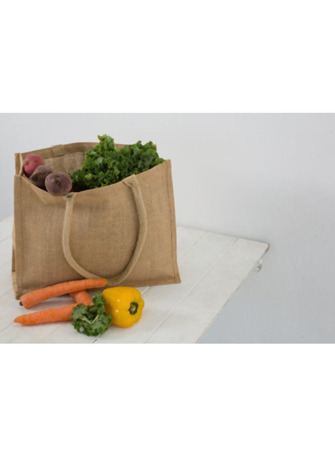 Eco-neutral - Jute Burlap Tote Natural - Image 1