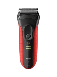BRAUN Series 3 ProSkin 3030s Electric Shaver Black/Red 