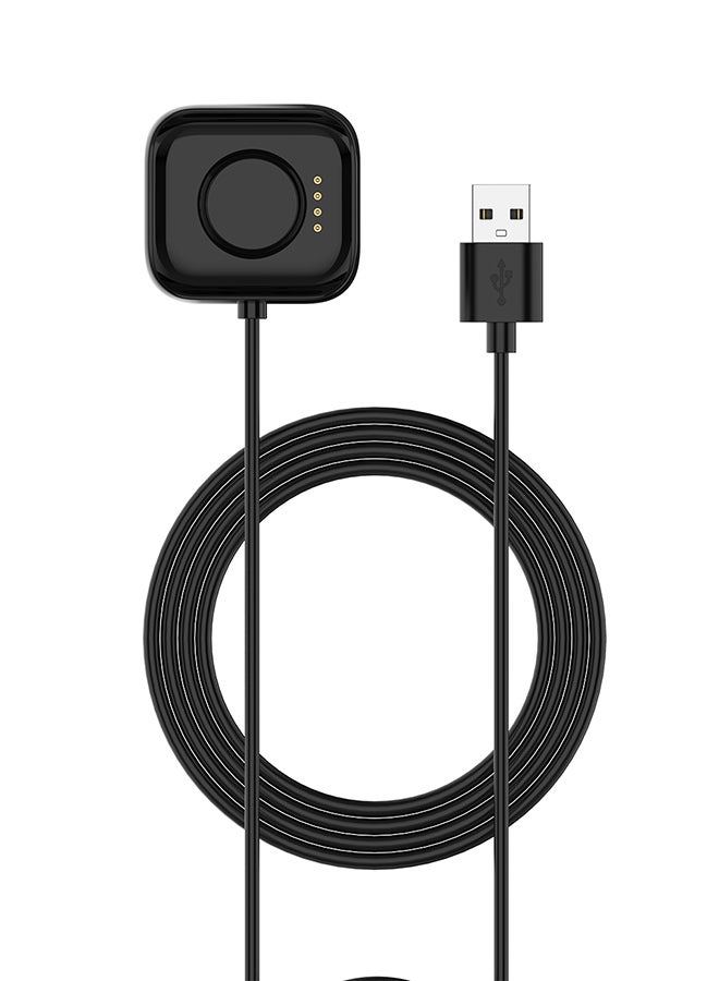 Foxcon USB Charging Cable For Oppo Watch 46mm Black  - Image 1