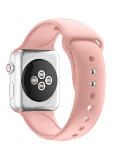 Foxcon Replacement Band For Apple Watch 7/SE/6/5/4 41/40/38 mm Pink Sand  - Image 4