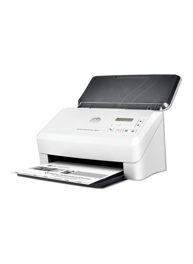 HP - ScanJet Enterprise Flow 7000 S3 Sheet-Feed Scanner White/Black - Image 1