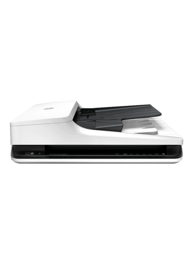 HP - ScanJet Pro 2500 F1 Flatbed Scanner White/Black - Image 1