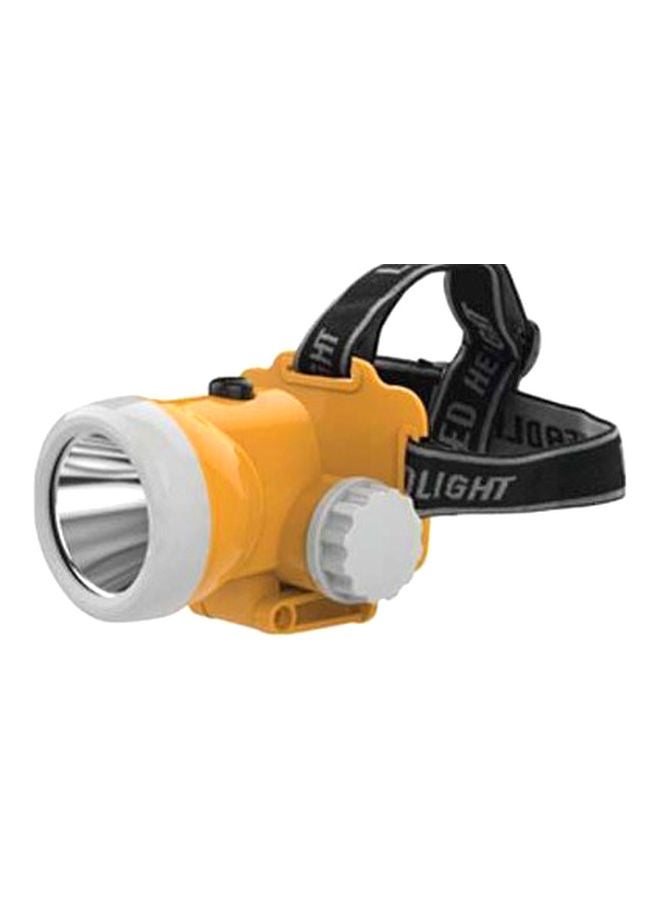 Olsenmark Search Light With Head Strap Yellow/White/Black 20cm 
