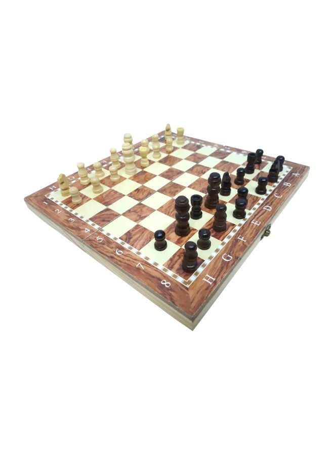 Classic Folding Chess Board Set 25cm - v1598619523/N40017857A_1