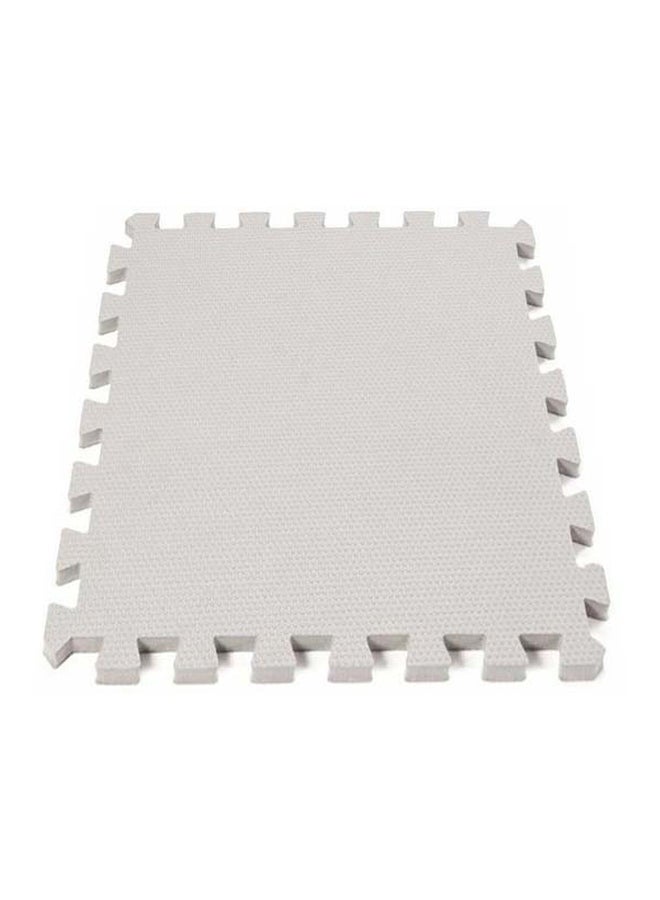 لوازم طقم بلاط مصنوع من مادة إسفنجية مكون من 4 قطع 50x50x2سم - Image 2