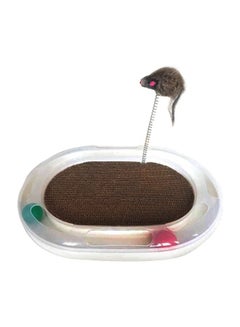 Cat Interactive Toy White/Grey 42x31x5cm