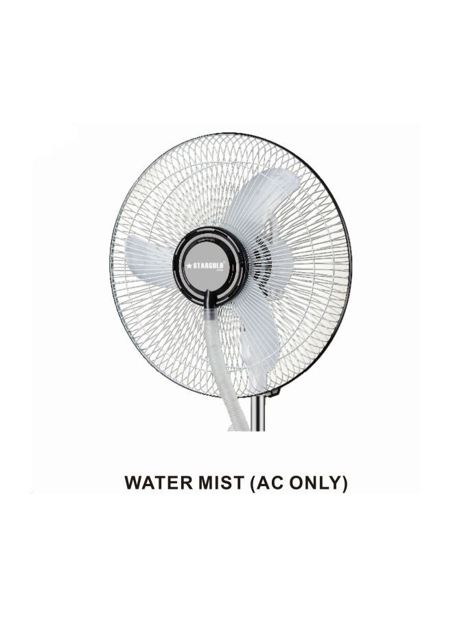 Stargold - Rechargeable LED Mist Box Fan 2.2 L 75.0 W SG-4037 White/Cyan/Black - Image 1