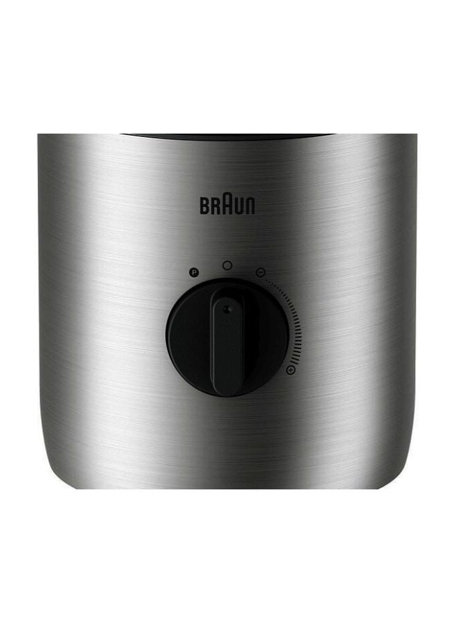 BRAUN Electric Jug Blender 800W 2 L 800 W JB3250SI Grey/Black/Clear  - Image 3