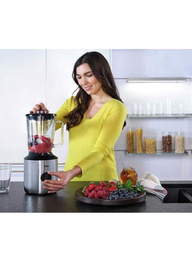 BRAUN Electric Jug Blender 800W 2 L 800 W JB3250SI Grey/Black/Clear  - Image 4