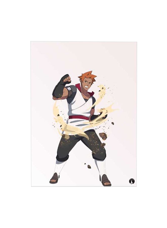 BP Anime Naruto Metal Plate Poster Multicolour 15x20centimeter