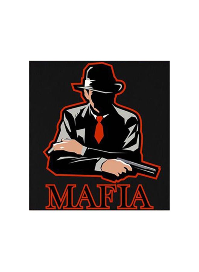 أتيك لوحة فنية من خشب MDF بتصميم المافيا متعدد الألوان 30x30Ø³Ù†ØªÙŠÙ…ØªØ±