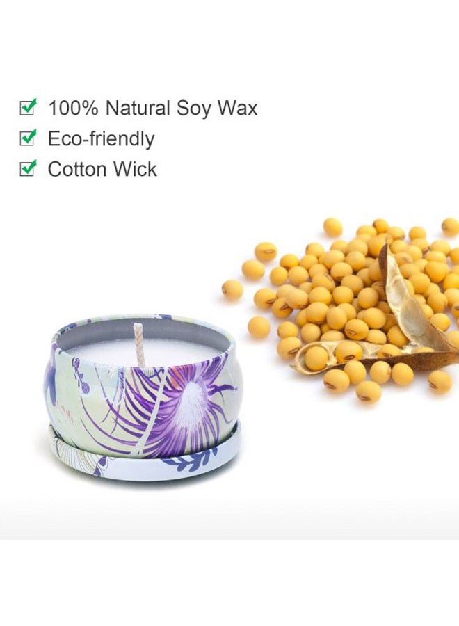 توراتس مجموعة شموع معطرة مكونة من 4 قطع متعدد الألوان 15x4.5x14x5سم - Image 3