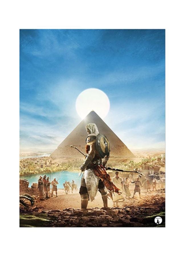 BP Assassin's Creed Metal Plate Poster Multicolour 15x20cm