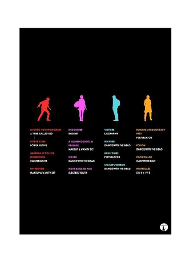 BP Infamous Metal Plate Poster Multicolour 15x20cm