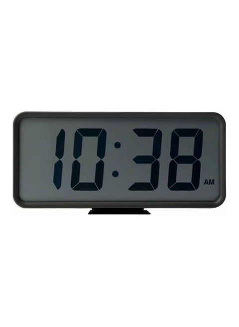 Digital Standing Clock Black 24x11.5x5.7cm